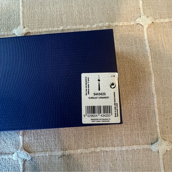 NWT Swarovski | Chinese New Year Prosperity Kumquat Ornament $149 - Picture 7 of 7